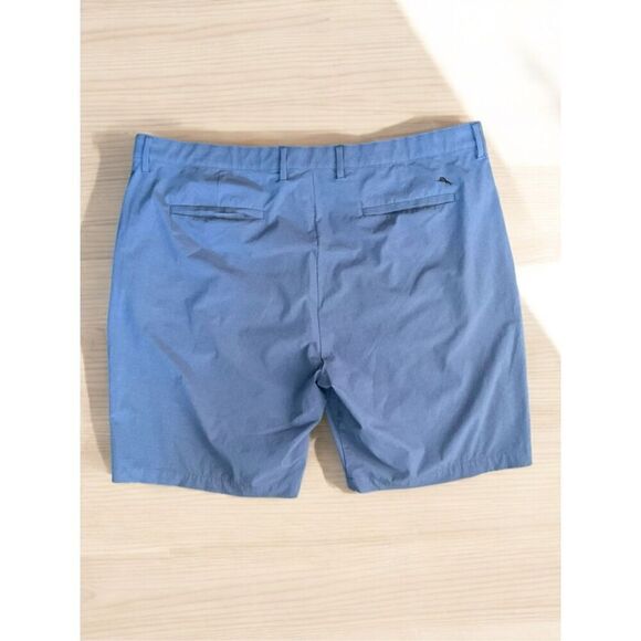 $110 Tommy Bahama Golf Shorts On Par Men's  44 Blue Stretch‎ Logo Grip waist 10” - Picture 4 of 11